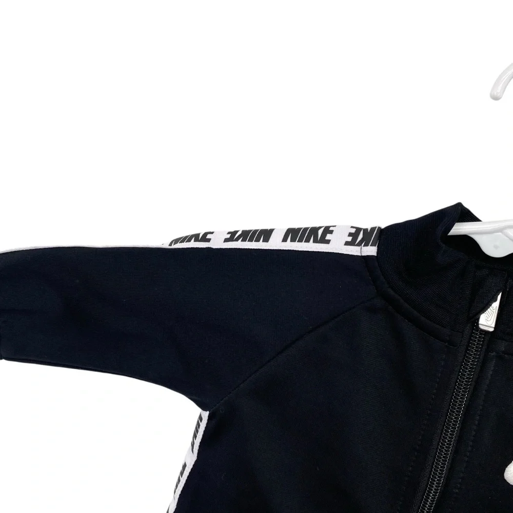 Nike Sportswear Boys 3 Months Long Sleeve Tricot Taping Coverall Jumpsuit